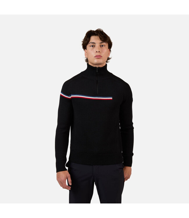 Odysseus Half-Zip Merino Sweater For Men