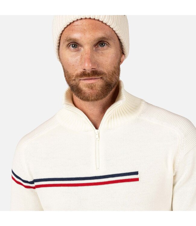 Odysseus Half-Zip Merino Sweater For Men