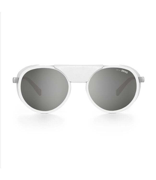Glacier Optics Moiry White Sunglasses