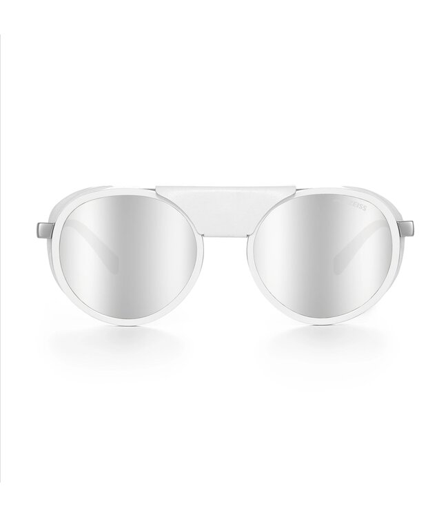 Glacier Optics Moiry White Sunglasses