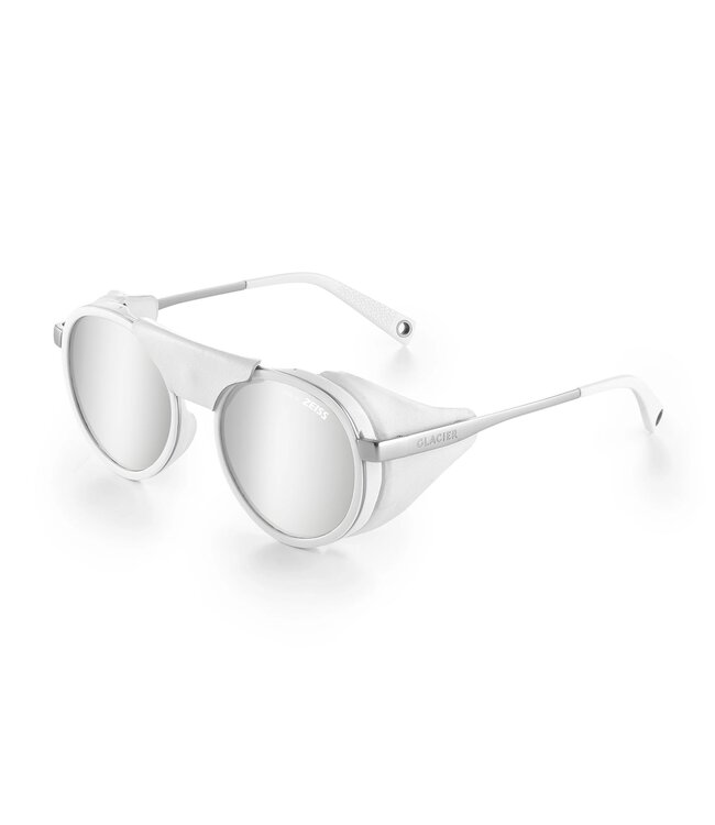 Glacier Optics Moiry White Sunglasses