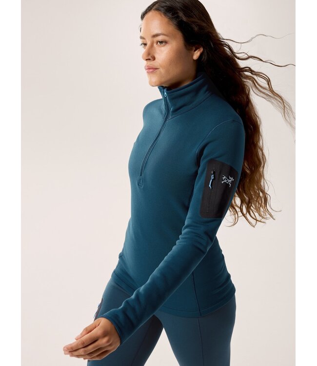 Arc'teryx Kyanite Baselayer Zip Neck Pullover For Women