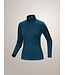 Arc'teryx Kyanite Baselayer Zip Neck Pullover For Women