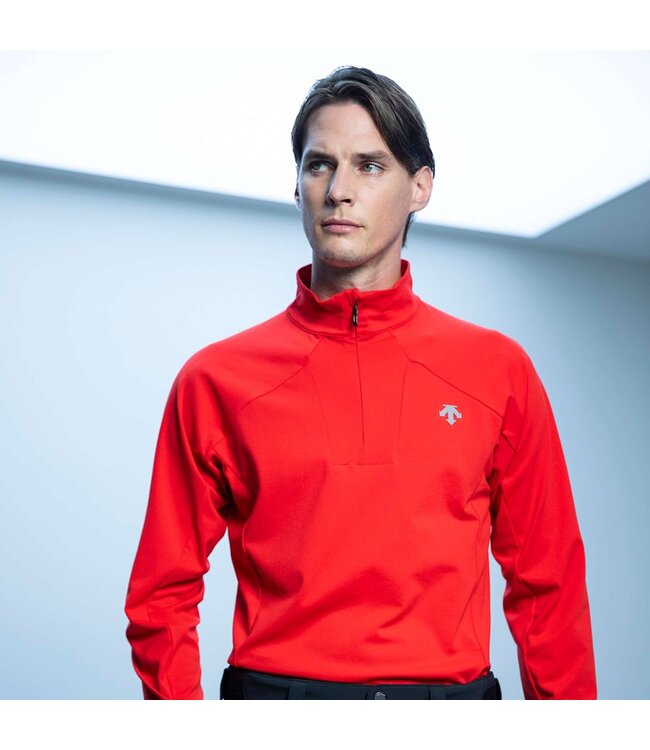 Descente Eco Brushed Velour T-Neck Snow Style Shirt For Men