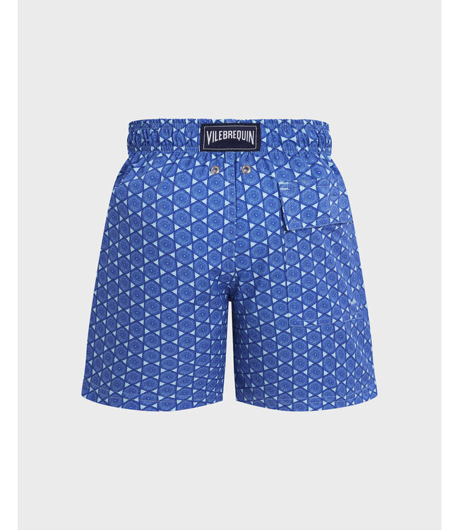 Vilebrequin Jirise Stretch Swim Shorts Graphic For Boys