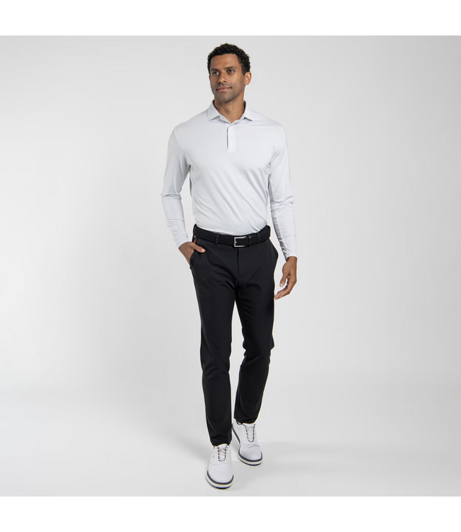Kjus Soren Stripe Long-Sleeve Polo For Men