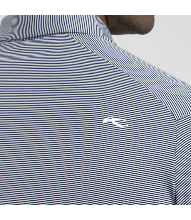 Kjus Soren Stripe Long-Sleeve Polo For Men