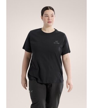 Arc'teryx Kragg SL Cotton Emblem Crew Short Sleeve T-Shirt For Women