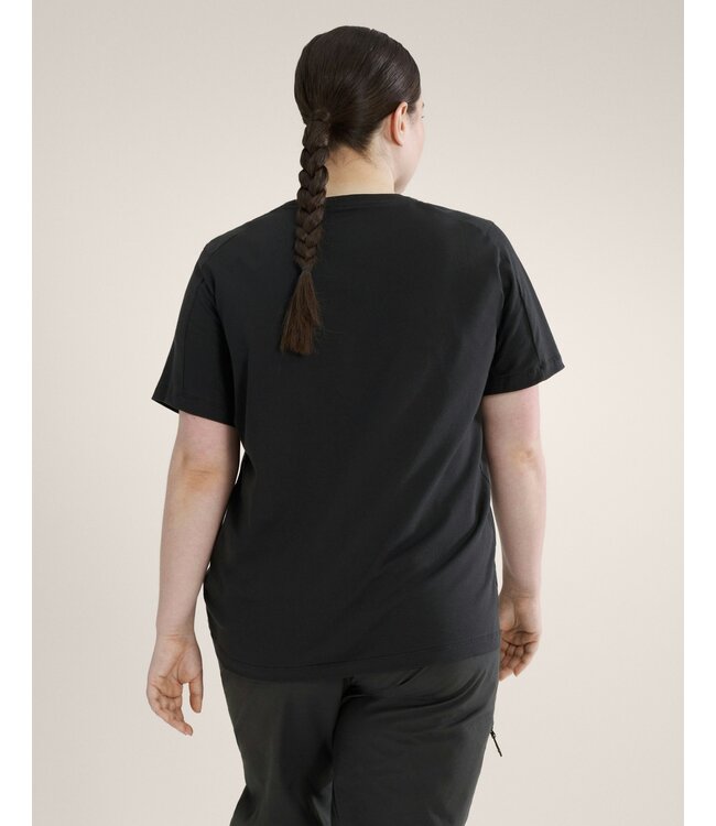 Arc'teryx Kragg SL Cotton Emblem Crew Short Sleeve T-Shirt For Women