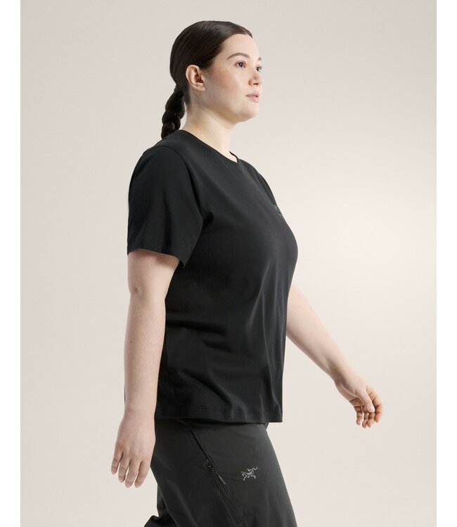 Arc'teryx Kragg SL Cotton Emblem Crew Short Sleeve T-Shirt For Women