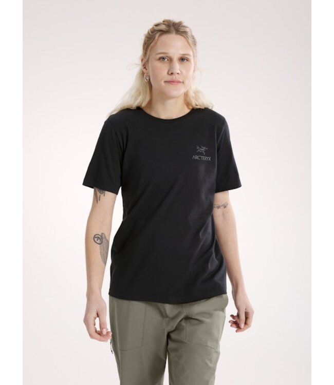 Arc'teryx Kragg SL Cotton Emblem Crew Short Sleeve T-Shirt For Women