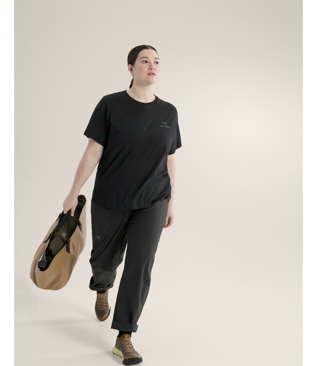 Arc'teryx Kragg SL Cotton Emblem Crew Short Sleeve T-Shirt For Women