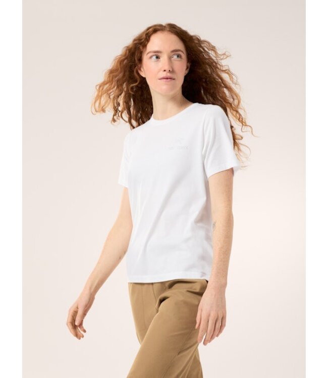 Arc'teryx Kragg SL Cotton Emblem Crew Short Sleeve T-Shirt For Women
