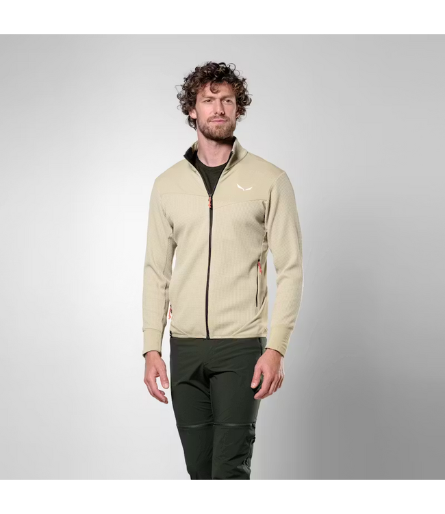 Salewa Puez Waffle Hybrid Polarlite Jacket For Men