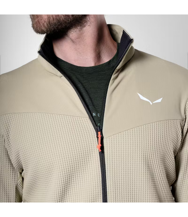 Salewa Puez Waffle Hybrid Polarlite Jacket For Men