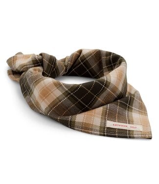 Amundsen Field Bandana Chequered Thick Flannel