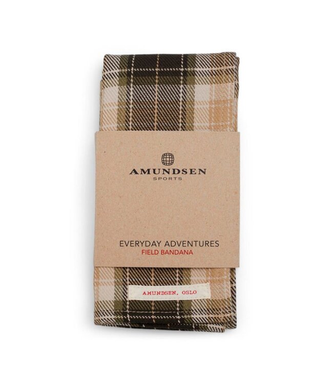Amundsen Field Bandana Chequered Thick Flannel