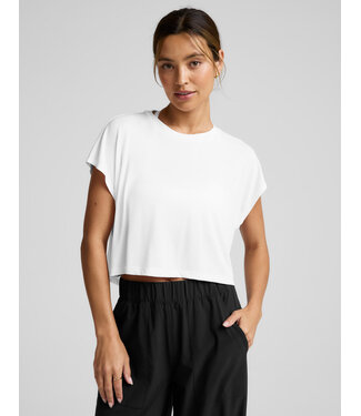Beyond Yoga Studio Luxe Cropped Tee For Women
