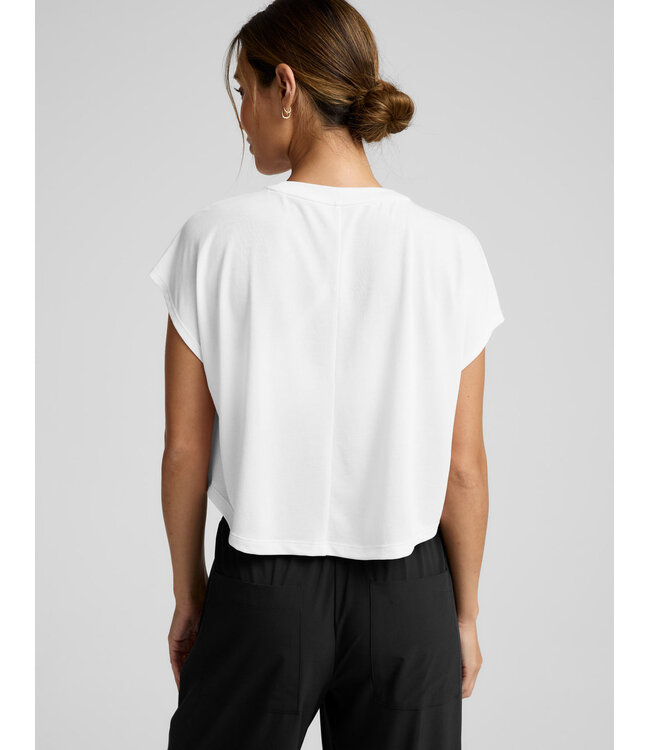 Beyond Yoga Studio Luxe Cropped Tee For Women