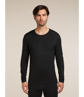 Icebreaker Merino 200 Oasis Long Sleeve Crew Thermal Top For Men