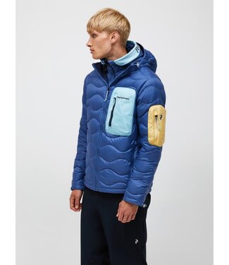 Helium Utility Down Hood Jacket For Men