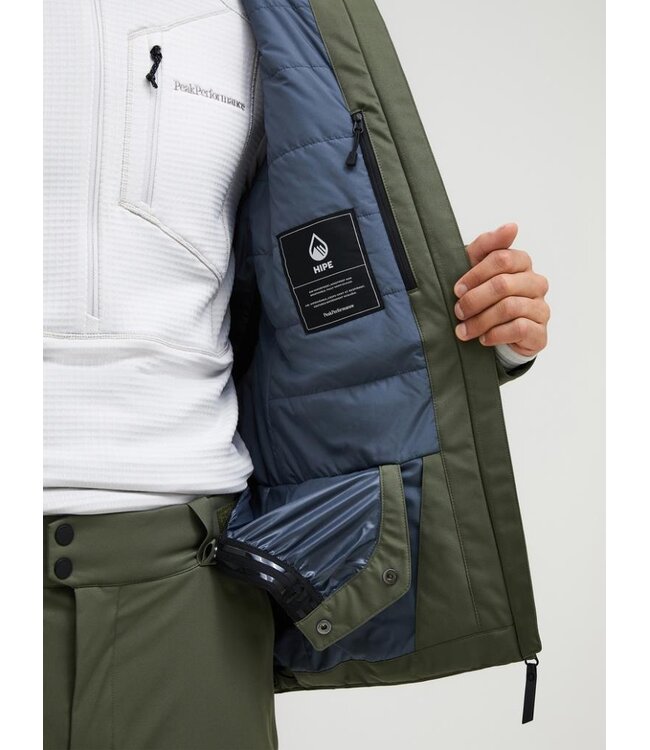 Maroon HIPE 2L Insulated Shell Jacket For Men