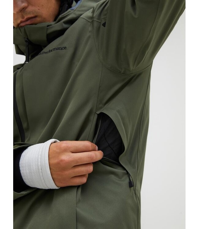 Maroon HIPE 2L Insulated Shell Jacket For Men