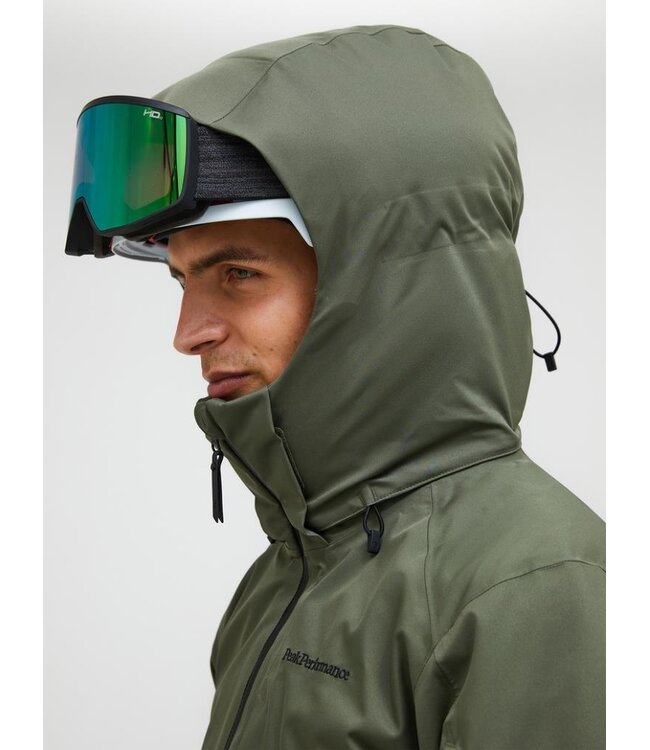 Maroon HIPE 2L Insulated Shell Jacket For Men