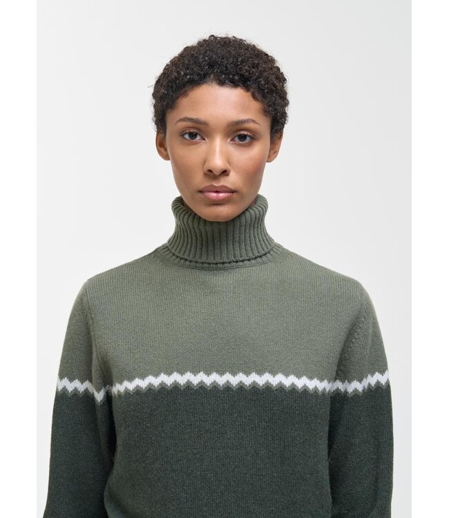 Colmar Norwegian Style Turtleneck Sweater For Women