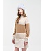 Colmar Jacquard Pattern Crewneck Sweater For Women