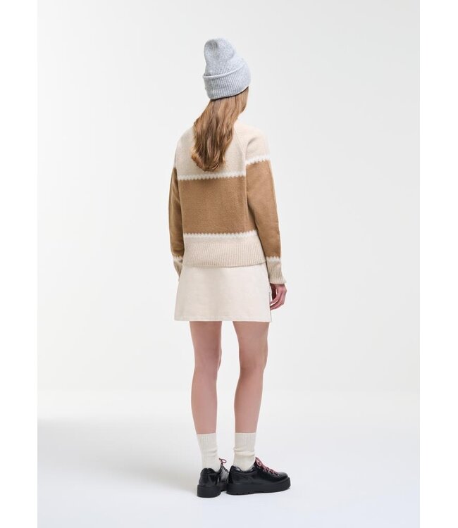 Colmar Jacquard Pattern Crewneck For Women