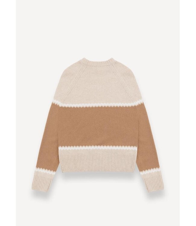 Colmar Jacquard Pattern Crewneck For Women