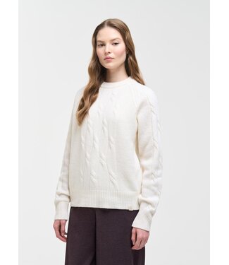 Colmar Cable Knit Crewneck Sweater For Women