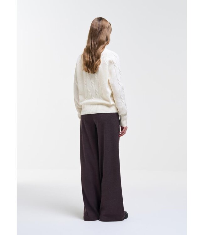 Colmar Cable Knit Crewneck Sweater For Women