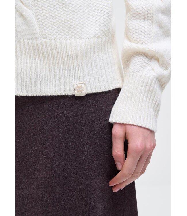 Colmar Cable Knit Crewneck Sweater For Women