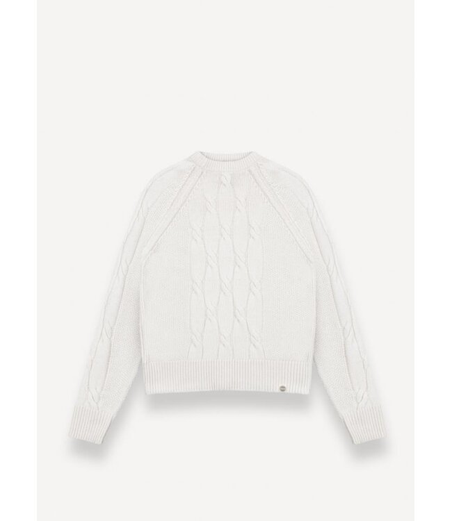 Colmar Cable Knit Crewneck Sweater For Women