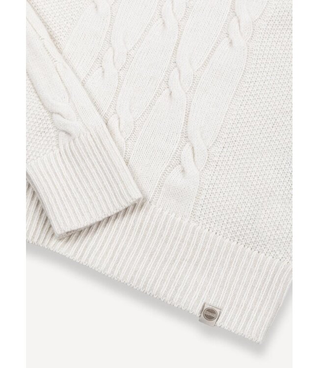 Colmar Cable Knit Crewneck Sweater For Women
