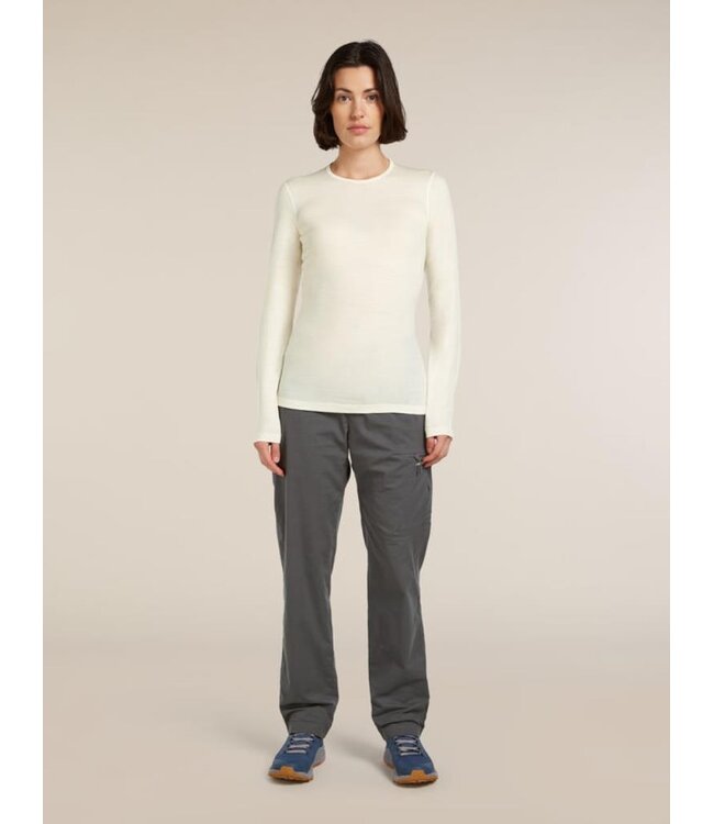 Icebreaker Merino 200 Oasis Long Sleeve Crew Thermal Top For Women