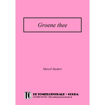 Marcel Snyders Groene thee