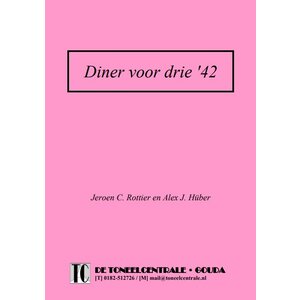 Jeroen C. Rottier en Alex J. Hüber Diner voor drie '42