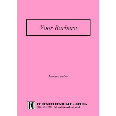 Martine Faber Voor Barbara
