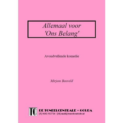 Mirjam Bosveld Allemaal voor 'Ons Belang'