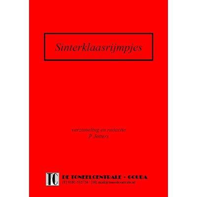 P. Jotters Sinterklaasrijmpjes