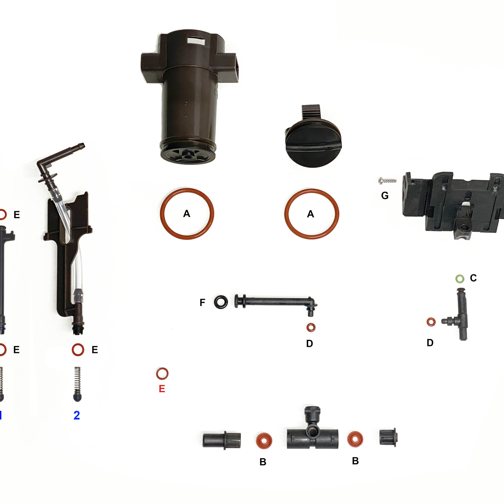 Notrot O-ring set compleet