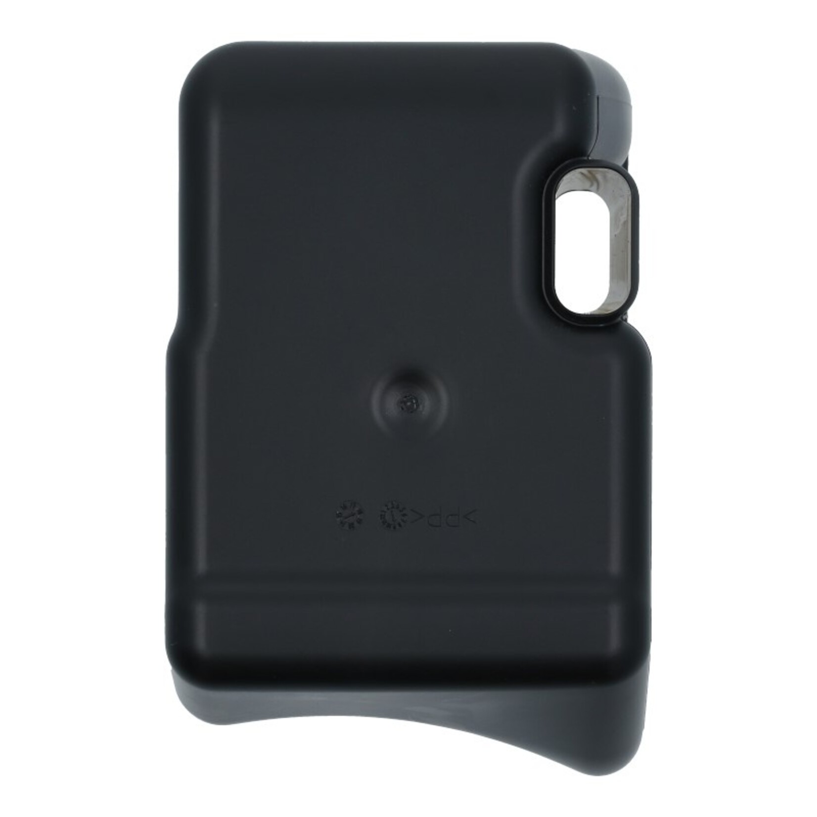 residubak zwart OUDE E-serie ZONDER rubberflap