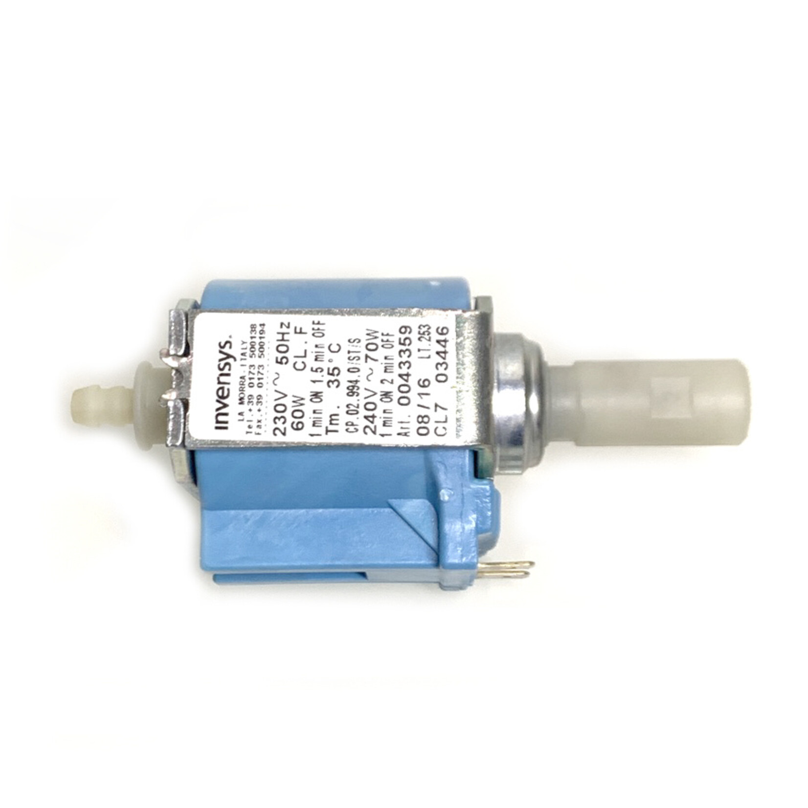 Invensys pomp CP02 NIET MEER LEVERBAAR!