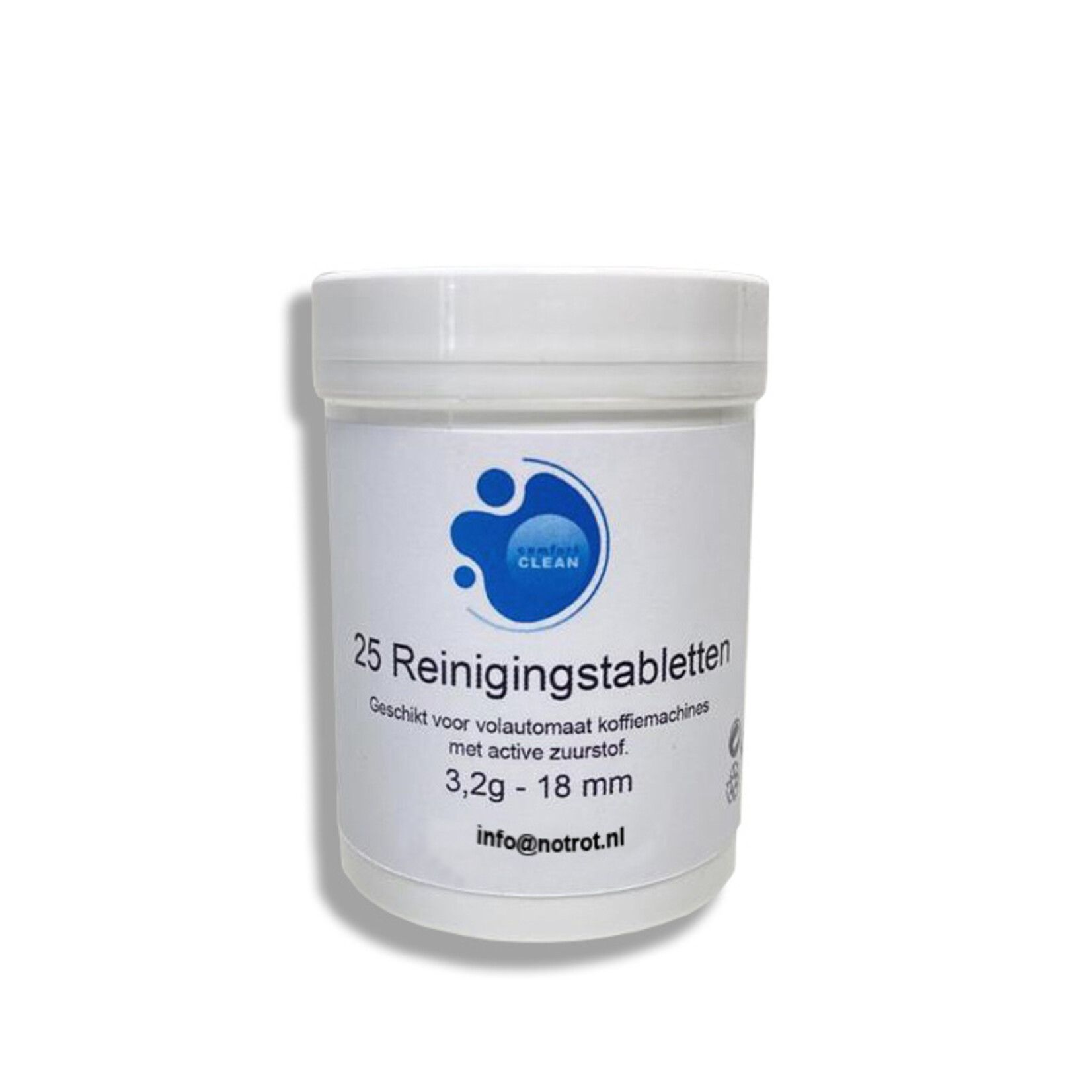 Notrot CC Reinigingstabletten (25 stuks van 3,2g) | Universele Koffiemachinereiniger