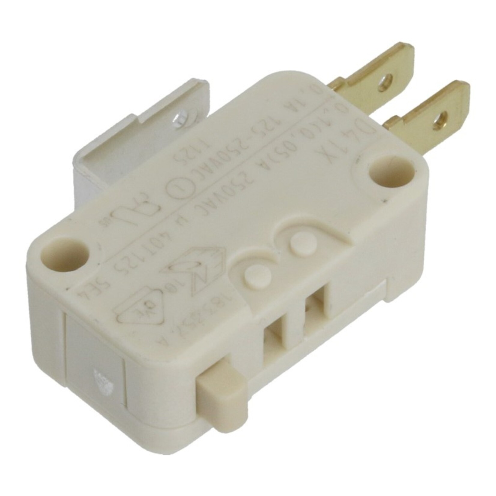 microschakelaar D41X (klem is 4,8mm) 125-250V