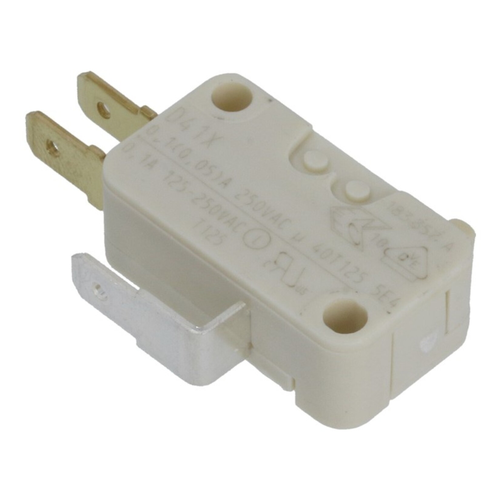 microschakelaar D41X (klem is 4,8mm) 125-250V