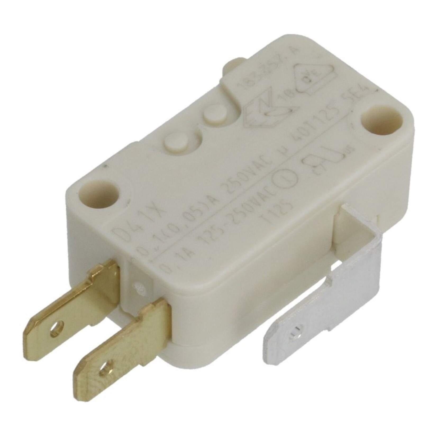 microschakelaar D41X (klem is 4,8mm) 125-250V